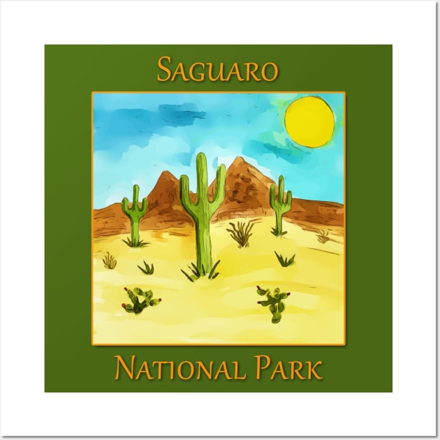 Saguaro National Park Wall Art by WelshDesigns